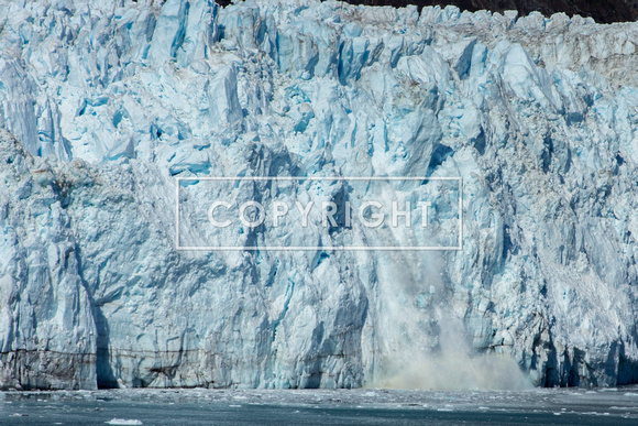 Glacier calving